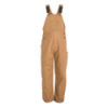 STOCK # B215 BERNE BROWN DUCK MEDIUM WEIGHT INSULATED BIB OVERALL SIZES MEDIUM - 2XL