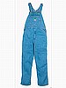 STOCK # MOV14006 RELAXED FIT STONE WASHED DENIM BIB SIZES 58-64