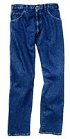 STOCK # 4874.43 KEY  GARMENT WASHED HEAVYWEIGHT INDIGO DENIM 5 POCKET JEAN, TRADITIONAL FIT SIZE 29-