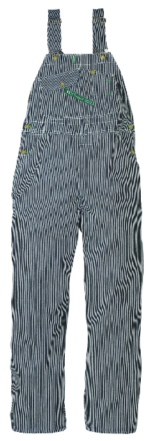 STOCK # 224.49 KEY,  TODDLER HICKORY STRIPE  SIZES 2T-4T