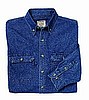 STOCK # 542.45 KEY, PREMIUM WASHED DENIM SHIRT, LONG SLEEVE, REGULAR LENGTH, SIZES S-2XL