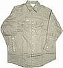 STOCK # K950 RASCO NON FIRE RETARDANT KHAKI WELDRES SHIRTS SIZES 2XL-3XL REGULAR and LONG